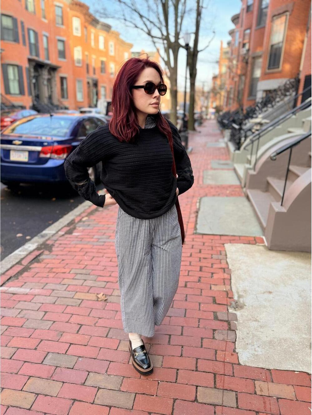 Gingham Jumpsuit Mod Ref – Size S